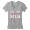 So I'm Stealing His Last Name Women's V-Neck T-Shirt