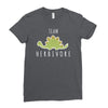 team herbivore! Ladies Fitted T-Shirt