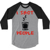 i shot people bartender 3/4 Sleeve Shirt