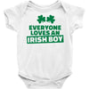 everyone loves an irish boy Baby Onesie