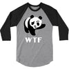 wtf panda 3/4 Sleeve Shirt