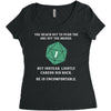 Dungeon Master Women's Triblend Scoop T-shirt