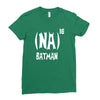 '(na) 16 batman' funny mens funny movie Ladies Fitted T-Shirt