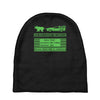 delorean trail Baby Beanies