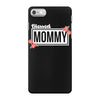 blessed mommy with flower white color iPhone 7 Case