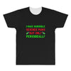 imake horrible since puns but only periodicaly All Over Men's T-shirt