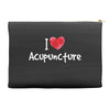 I Love Acupuncture Accessory Pouches