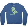 alien believe space sci fi ufo nerd Crewneck Sweatshirt