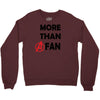 avengers more than a fan Crewneck Sweatshirt