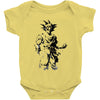 saiyan sun Baby Bodysuit