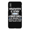 halloween is scary but stomach cancer is deadly spread the word lep sa iPhoneX Case