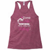 real girls go fishing Racerback Tank
