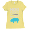 hog butcher to the world chicago Ladies Fitted T-Shirt