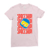 spaceship Ladies Fitted T-Shirt