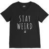 Juanpa Zurita Stay Weird V-Neck Tee