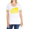 flag give me liberty stars right patriotic 1776 molon labe Ladies Curvy T-Shirt