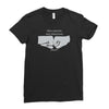 nbc psych fist bump Ladies Fitted T-Shirt