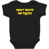 don't invite me places Baby Bodysuit