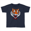 tiger bow tie Toddler T-shirt