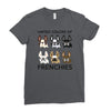 united color of frenchies Ladies Fitted T-Shirt