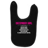 December Girl Hated By Many Baby Bibs