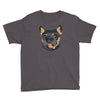 blue and tan frenchie Youth Tee