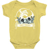 sagittarius rose zodiac Baby Bodysuit