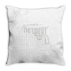 detroit city smoking gun Throw Pillow