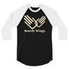 sturday wings best trending 3/4 Sleeve Shirt