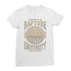 rapture univeristy Ladies Fitted T-Shirt