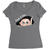Peek a Boo Women's Triblend Scoop T-shirt