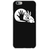 rabbit silhouette iPhone 6/6s Case