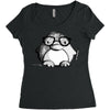 nerd penguin Women's Triblend Scoop T-shirt