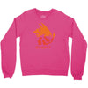 mega fire Crewneck Sweatshirt