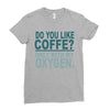 do you like coffee Ladies Fitted T-Shirt