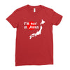 i'm huge in japan Ladies Fitted T-Shirt