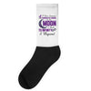 i love someone with pancreatic cancer to the moon &amp; back to infınıty Socks