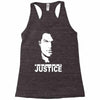 steven seagal out for justice retro Racerback Tank