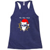 christmas pirates Racerback Tank