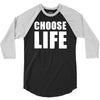 choose life wham retro 80s 3/4 Sleeve Shirt