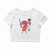 Ugandan Knuckles Crop Top