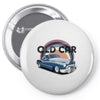 Old Car Pin-back button