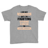 I am Not Super Woman But I'm Fighting Uterine Cancer So Close Enough Youth Tee