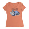 blanket purrito Women's Triblend Scoop T-shirt