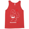 pregnant rex white and red color Tank Top