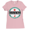 want to ken diversion heineken Ladies Fitted T-Shirt