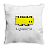 legosaurus Throw Pillow