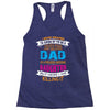 Super Cool Dad Of A Freaking Awesome Daughter Racerback Tank