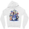 creatures spirits and friends Zipper Hoodie