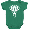 dripping diamond logo Baby Bodysuit